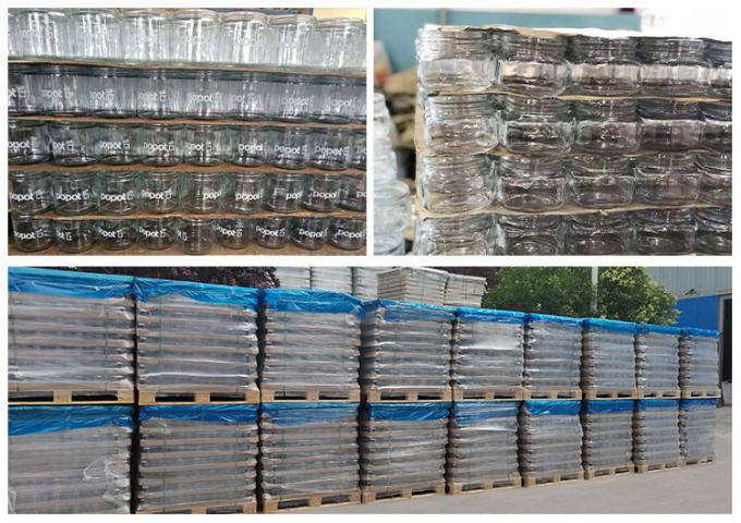 300 مل 200 مل 100 مل بالجملة زجاج هيكساجون الجرة الماسون جام جرة العسل جرة مع غطاء المسمار المعدني 9