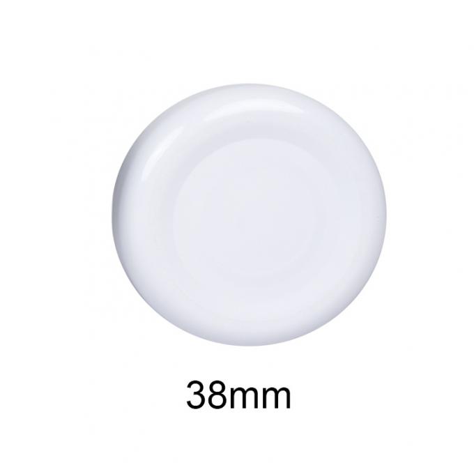 تصميم جديد 20mm 38mm 48mm 63mm بطاقات معدنية ملونة مخصصة أغطية بطاقات معدنية 5