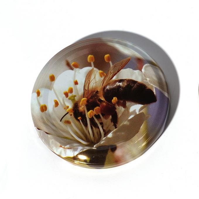 تصميم جديد 20mm 38mm 48mm 63mm بطاقات معدنية ملونة مخصصة أغطية بطاقات معدنية 12
