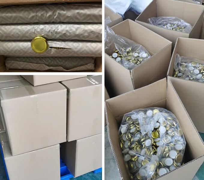 أغطية زجاجات الصودا المعدنية ذات الخيوط زجاجات زجاجات الحليب الزجاجات الألومنيوم 13mm-104mm 9