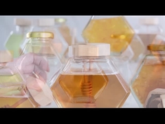 100 مل 220 مل عبوات زجاجية مستطيلة مع أغطية