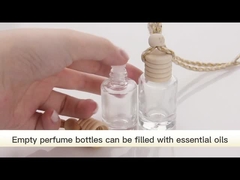 8 مل زجاجة طازجة طازجة طازجة طازجة طازجة مع غطاء خشبي