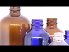 60 مل زجاجات لوشن مصغرة بكمية كبيرة 4 أوقية بوسطن غلاف الزجاج المنتشر