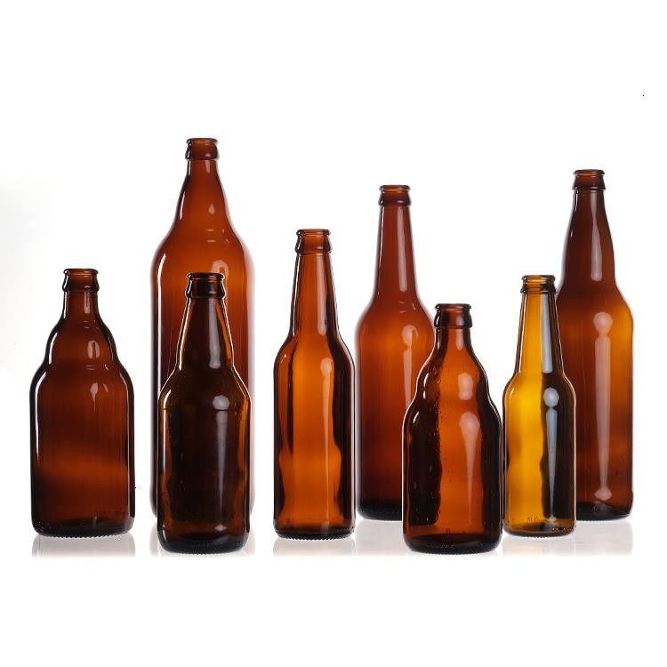 بالجملة فارغة 330ml 33cl 12 أوقية صودا أو عصير زجاجات البيرة واضحة مع غطاء