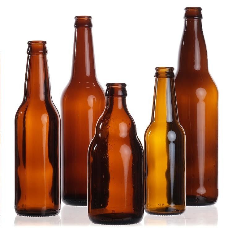 بالجملة فارغة 330ml 33cl 12 أوقية صودا أو عصير زجاجات البيرة واضحة مع غطاء